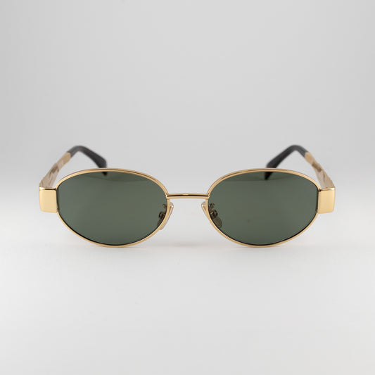 Occhiale da sole Celine CL40235U 30N Gold - Clyra Eyewear