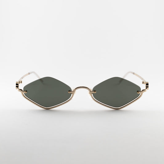 Occhiale da sole Gucci GG1604S 001 Gold - Clyra Eyewear